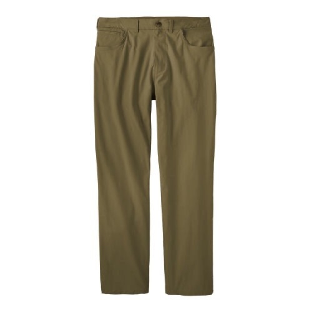 Patagonia Mens Transit Traveler 5-Pocket Pants Sage Khaki Size 32 Regular NWT